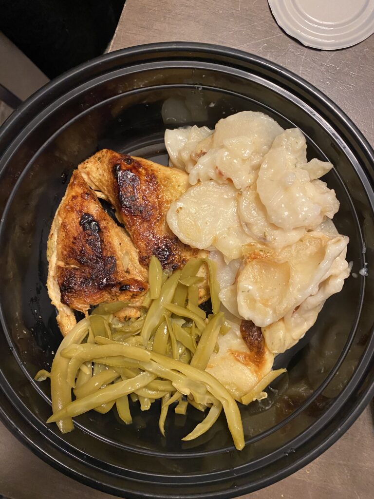 round meal prep containers