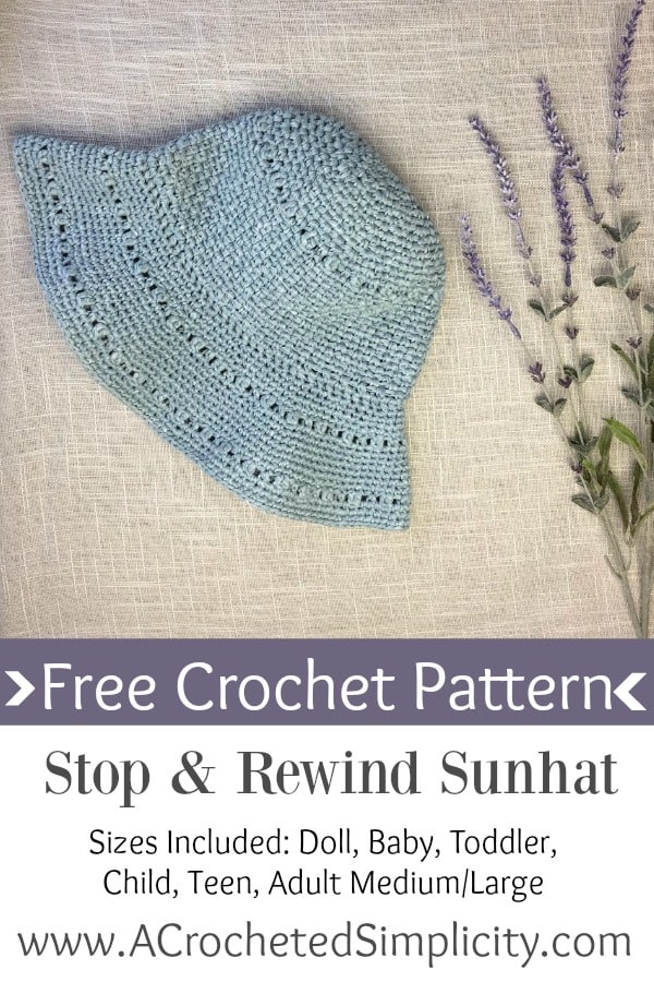 crochet hat free pattern