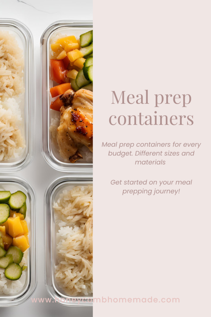 meal prep containers