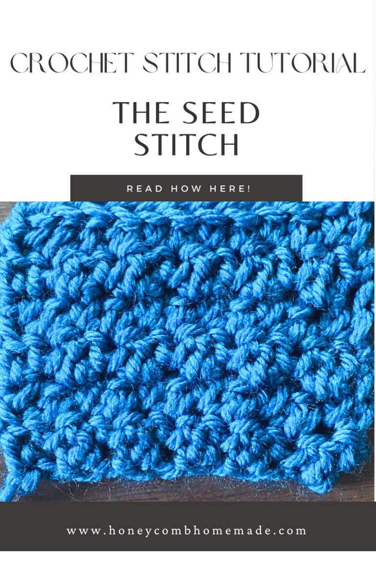 seed stitch tutorial