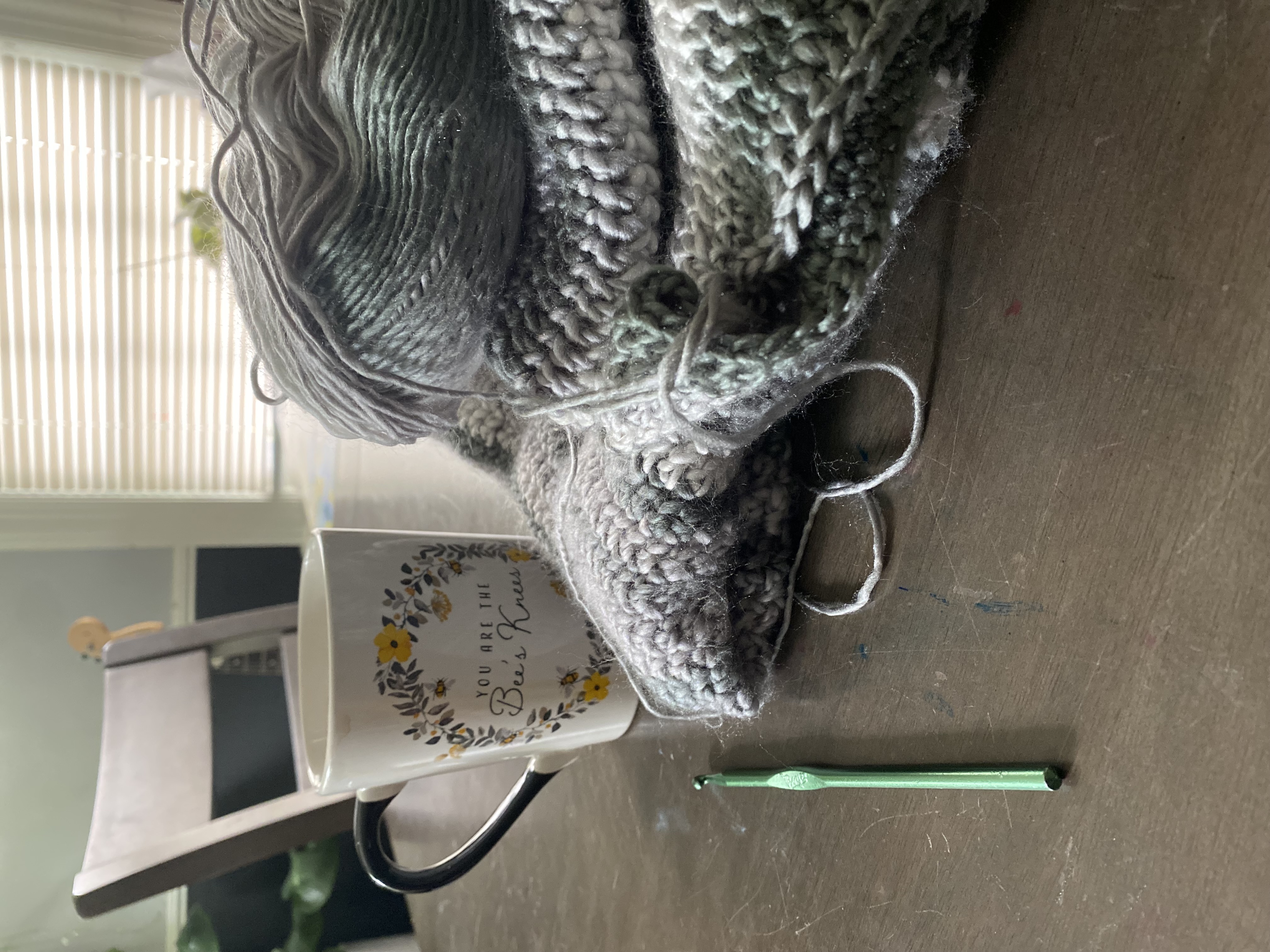 yarn and coffee